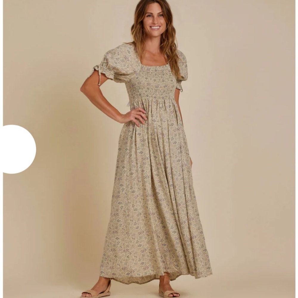 Rylee and cru dallas dress garden print